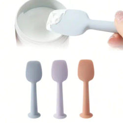 2pcs Large-Sized Baby Diaper Ointment Application Spoons, Silicone Ointment Applicator, Application Spoon with Suction Cup