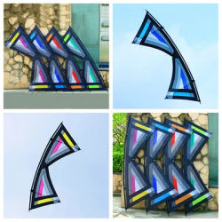 Quad line stunt kites flying for adults kites string line new arrival kite sport kite kevlar cord kite fabric professional kite