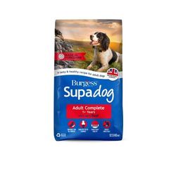 2x12.5kg Tasty Beef Supadog Burgess Dry Dog Food
