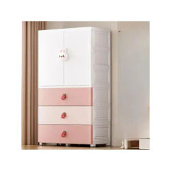 Organizer Girls Children Wardrobes Closet Placard Enfant Furniture MR50CW Shelves Plastic Children Wardrobes Storage Cabinet