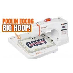 Strong Magnetic Embroidery Hoop Frame for Poolin EOC06 Sewing Machine Accessories Hoop Rings Embroidery Hoop
