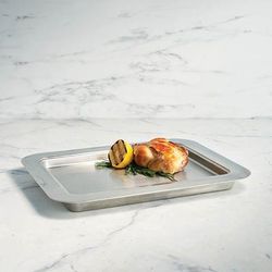 Hot/Cold Rectangular Stainless Steel Tray - Frontgate