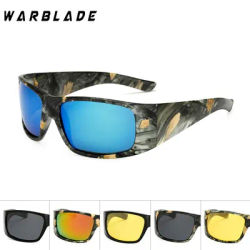 Nouvelles lunettes de soleil polarisées de luxe pour hommes et femmes, lunettes de vision nocturne, lunettes de sport, lunettes de conduite, lunettes de camouflage, lunettes de pêche de marque de