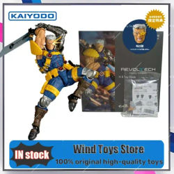 In Stock 100% Original KAIYODO Revoltech X-Men Cable 1.5version Action Figures Toy Collection Gifts