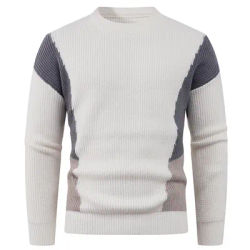 Pull Simple et polyvalent pour hommes, haut ample et décontracté