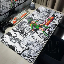 Grand tapis de souris HD XXL h-hunter x hunter Anime 30x60cm, tapis de souris de jeu pour ordinateur portable de bureau, tapis de bureau antidérapant, accessoires PC