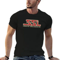 T-Shirt Strategic Simulations 1979 en coton, t-shirt pour homme de haute qualité, t-shirt drôle en coton