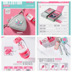 Original ZZZ Angels of Delusion: Shiny Debut Earclip Bluetooth Earphones Gift Box Zenless Zone Zero Cosplay Doujin Gifts