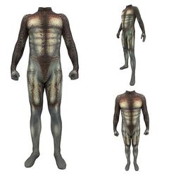 Tute Zentai Body Guerriero Cosplay Costume di Carnevale Tuta Intera Per uomo Ragazzi Antico Supporto Chic Moderno Stampa Lycra Spandex Costume per Halloween Carnevale Mascherata Adulti Bambini