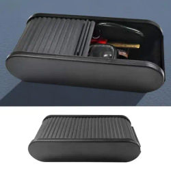 Boîte de rangement multifonctionnelle pour console centrale de voiture, organiseur d'accoudoir, plateau pour l'intérieur du véhicule, accessoires automobiles pour lunettes de soleil, téléphone