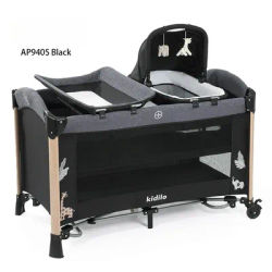 2025 New Multifunctional Children's Bed Baby Portable Playable Foldable Newborn Splicing Bed