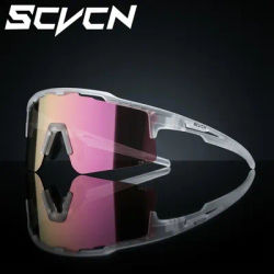 2026 SCVCN Cycling Glasses Photochromic Sunglasses for Men Hiking Eyewear Women's Eyepieces UV400 Lenses Goggles Road Bike 2026