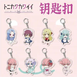 Tonikaku Kawaii Anime Acrylic Pendant Keychains Accessories Car Key Chain Key Ring Phone Bag Hanging Jewelry Gifts