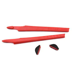 Kit de remplacement en silicone HKUCO pour lunettes de soleil Crosslink, protège-oreilles en caoutchouc