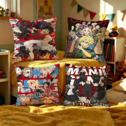Japanese Anime Tokyo Revengers Personalized Pillow Cover Kids Bedroom Wild Party Decor Pillowcase kid Birthday shower Gift