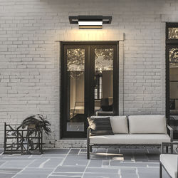 Brooklyn | Modern Outdoor Sconce | Medium / Warm White (3000k) | Outdoor Lighting | Wall Lighting | MOD LIGHTING