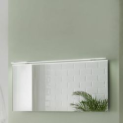 Ebir Applique da parete Esther, Cromo / Argento, Bagno, Alluminio, Moderno, Applique
