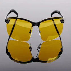 Lunettes de soleil polarisées pour hommes, vision nocturne, pour le sport, la conduite et la moto - Lunettes de protection, optique pour nouveaux conducteurs
