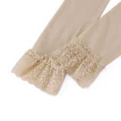 1 paire de manchons de bras pour femmes, couverture de bras à volants, manchettes détachables, manchettes en dentelle, Protection UV, fausses manches