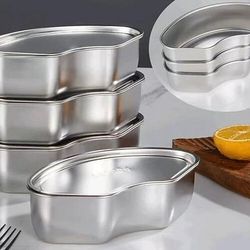 Set di 3/6 vassoi per cottura a vapore in acciaio inox - con coperchio, griglia a ventaglio, adatto per cuociriso, antipiega, resistente al calore, lavabile, accessori per cucina e ristorazione