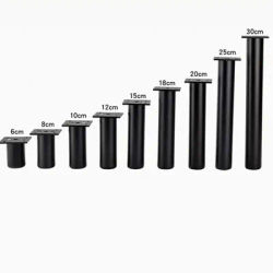 4Pcs Adjustable 6cm-30cm Cabinet Foot Thickened Aluminum Alloy Furniture Support Legs Table Chairs Bed Sofa Feet