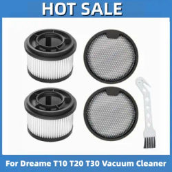 HEPA Filter Accessories For Dreame T10 T20 Pro T30 Neo Filters Set Robot Vacuum Cleaner Spare Parts