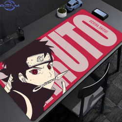 Tapis de souris de jeu NARUTO Uchiha Shisui, accessoires de bureau pour joueurs, tapis de clavier antidérapant, grand tapis de sol pour PC, tapis de souris pour jeux d'animation.