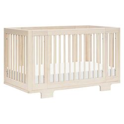 Babyletto Yuzu 8-in-1 Convertible Crib with All-Stages Conversion Kit - Washed Natural