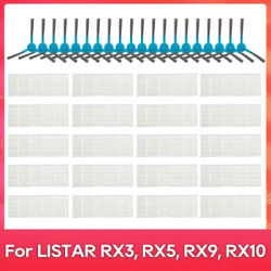 Fit For ( 라이스타 로봇청소기 RX3, RX5, RX9, RX10 / LISTAR RX3, RX5, RX9, RX10 ) Robot Vacuums Part Main Side Brush Filter Mop