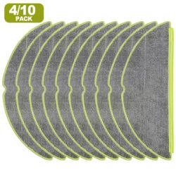 4/10pcs Washable Reusable Mop Cloth Replacement For Roomba 205 For DustCompactor For Combo Robot Vacuum Cleaner Accessories