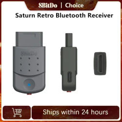 8BitDo Saturn Retro Bluetooth Receiver Windows, for Xbox Series, Xbox One Gamepad, Switch Pro, and PS5/PS4 Controller Dongle