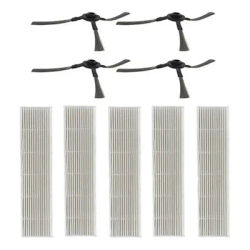 HEPA Filter Side Brush for Vileda VR 102 VR102 Robotic Vacuum Cleaner Parts Accessories