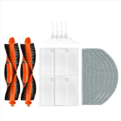A20Q-For Xiaomi Robot Vacuum E10 E12 E10C Replacement Parts Side Brush Hepa Filter Mop Cloth
