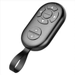 ABAC-For Tiktok Compatible Wireless Remote Controller Rechargeable Bluetooth 8 Buttons Phone Selfie Photo Shutter Video Page Tur
