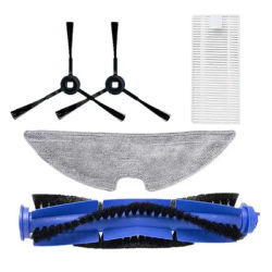 For Eufy For RoboVac L35 For Hybrid L35 Hybrid+ LR30 For Hybrid+ Robot Vacuum, Complete Accessory Kit With Main Brush Mop Cloths