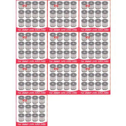 BAAR-120PCS Vacuum Filter Kit For JIMMY JV51 JV53 JV83 Robot Vacuum Cleaner Filters Replacement Parts