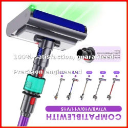 Brush Head for V7 V8 V10 V11 V15 Vacuum Cleaner, Electric Floor Mop with Clean and Dirty Water Tank for Carpets-A68X