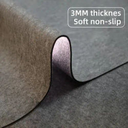 Tapis de souris en feutre de laine, protection de bureau pour ordinateur, tapis de table, coussin pour ordinateur portable, tapis de clavier antidérapant, accessoires de jeu