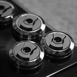 4 pièces, coussinets de suspension audio HIFI AudioBastion, coussinets antidérapants et absorbant les chocs, pour amplificateur, haut-parleur, pied de support, trépied.