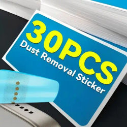 Autocollant dépoussiéreur universel pour haut-parleur de téléphone portable, 1 à 30 pièces, absorbeur de poussière, nettoyage d'écran d'ordinateur portable, nettoyeur d'objectif d'appareil photo