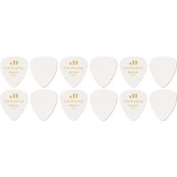 Dunlop Celluloid White Pick Medium