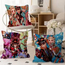 Anime Toilet-Bound Hanako Kun Lucky Dragon Pillow Cover Sofa Cushion Cover Home Room Decoration Children Gift