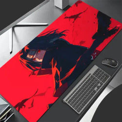 Tapis de souris anime Hot Blooded, impression HD, Naruto Gamer, tapis de clavier Varmilo, tapis 90x40cm, accessoires de jeu pour ordinateur portable