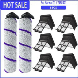 Narwal S1 / YJSC001 Robot Vacuums Main Roller Brush Hepa Filter Spare Part Replacement Accessory Attachment