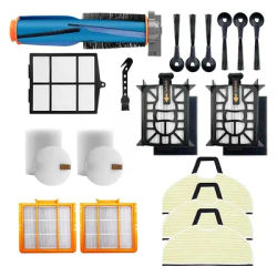 LITE-For Shark Matrix Plus 2-In-1/AV2613WA Robot Vacuum Cleaner Replacement Parts, Complete Accessories Kit For Maintenance