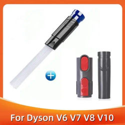 For Dyson V6 V7 V8 V10 Spare Parts Functional Dirt Straw Vacuum Bag Tip Adapter Kit Robot Vacuum Cleaner Replacement Accessories