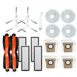 GTBL Replacement Parts Accessories Mop Cloth Dust Bag Main Side Brush Hepa Filter For Robot Vacuum X20+ /X20 Plus