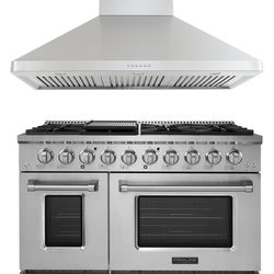 Proline 48" All-Gas Range + Hood Bundle | Save 10%