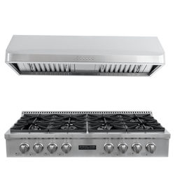 Proline 48" All-Gas Range + Hood Bundle | Save 10%