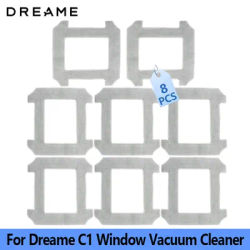Compatible for Dreame C1 window vacuum cleaner robot Replacement cleaning rag parts washable and reusable mop cloth accessories